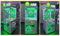 Vente en gros de jouets à monnayeur personnalisés Distributeur automatique d'arcade Machine à grue à griffes Machine à griffes de poupée bon marché