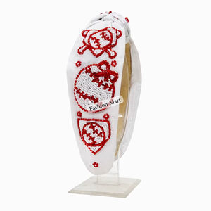 Diadema Deportiva Premium con Cuentas, Diadema Personalizada con el Espíritu del Equipo - Product Image 6