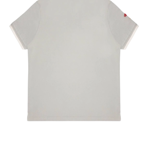 Camiseta Polo Gris Claro para Hombre, Cómoda, Informal, de Algodón, Elegante, de Manga Corta con Cuello en Contraste, Camiseta Moderna - Product Image 6