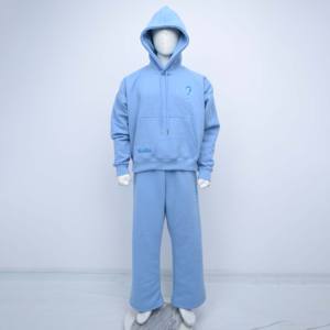 Sudaderas con Capucha de Forro Polar de Alta Calidad para Hombre al por Mayor, Logotipo Personalizado, Diseño Extragrande, Conjunto de Sudadera con Capucha y Pantalones Deportivos - Product Image 1