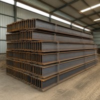 Poutre en H laminée à chaud ASTM A36 de haute qualité 300x300x10x15 en acier pour structure de bâtiment