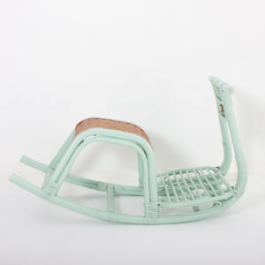 Scooter en rotin écologique monte sur un véhicule ludique mignon bébé voiture à bascule motos pour enfants - Product Image 2