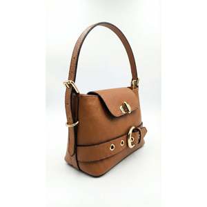 Borsa a Mano e a Spalla Strutturata in Vera Pelle Dollaro, Accessorio Femminile - Made in Italy Art. 26043 - Product Image 2