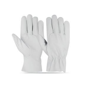 Gants de conducteur en cuir de vache marron de qualité supérieure pour hommes gants d'équitation de mode de sécurité personnalisés pour la conduite coton matériel en gros - Product Image 5