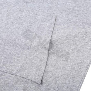 เสื้อแขนกุดมีฮู้ดสำหรับออกกำลังกายในยิมของผู้ชายเสื้อยืดถักแบบสวมหัวสำหรับเพาะกายดีไซน์ปกติ - Product Image 6