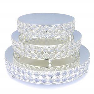 Pure Brass & Aluminium Metal <b>Cake</b> Stand Diamond Shape Handmade 3 <b>Tier</b> for Anniversary Celebration Multifunctional <b>Cake</b> Holder - Product Image 4