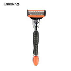 Çinko alaşım kolu yüz tıraş bıçağı 5 paslanmaz çelik bıçaklar kolay durulayın kartuşu ile erkek tıraş için - Product Image 3