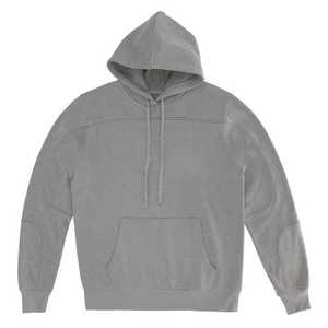 Sweat à capuche doublé de fausse fourrure rouge basique grande taille coupe-vent sur mesure propre conception sweats à capuche 500Gsm manches régulières homme sweats à capuche - Product Image 2
