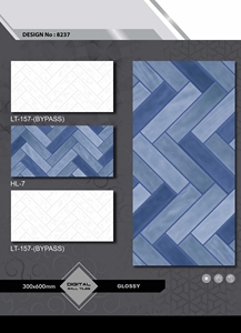 Carreaux de métro 300x600mm à finition brillante du fournisseur indien Carreaux de sol de cuisine antidérapants de 9mm d'épaisseur pour la décoration intérieure - Product Image 3