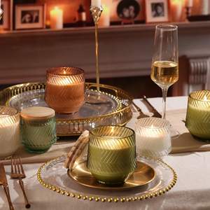 Bocaux à bougies en verre avec couvercles et étiquettes en bois pour la fabrication de bougies, fournitures pour la fabrication de bougies, fournitures en gros pour la fabrication de bougies - Product Image 2