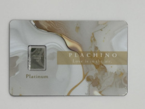 PLACHINO Carte lingot de platine pur de luxe moderne Décoration de table Japon Menthe certifiée pour les cadeaux d'affaires et le design d'intérieur - Product Image 5