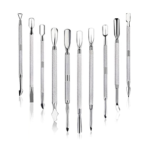 Superb Quality Best Newest High Quality Stainless Steel Durable Manicure Pedicure Cuticle Pushers Customizable Colors OEM - Product Image 1