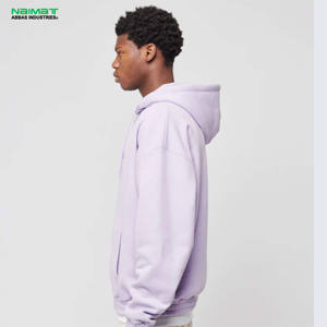 Sudadera con capucha de forro polar grueso transpirable para hombre, de primera calidad, personalizada, con doble cremallera, estilo urbano, talla 6XL, color liso, para invierno, venta al por mayor - Product Image 4