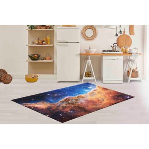 Alfombras Cosmic Cliffs, Alfombras Gruesas Estampadas, Alfombra Suave No Tejida - Product Image 3