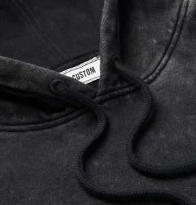 Produit le plus vendu, sweats à capuche délavés à l'acide pour hommes fabriqués avec un bon matériau, vêtements décontractés, coton mélangé, sweats à capuche délavés à l'acide - Product Image 4