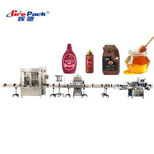 Tự Động Piston Mật Ong Mứt <span class=keywords><strong>Jar</strong></span> Làm Đầy Và Đóng Nắp Máy Hoàn Chỉnh Tùy Chỉnh Mật Ong Làm Đầy Giải Pháp Cho Mật Ong Nhà Chế Biến - Product Image 1