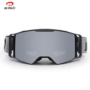 แว่นตาขี่มอเตอร์ไซค์ Jiepolly Custom Oem Uv400 สำหรับติดหมวกกันน็อค, แว่นตาป้องกันรังสียูวี กันฝุ่น กันลม สำหรับรถเอทีวี รถวิบาก สำหรับเยาวชนและผู้ชาย - Product Image 2