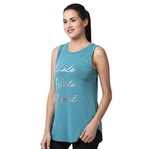 Camisetas sin mangas de algodón de alta calidad para mujer, ropa de gimnasio transpirable y de secado rápido, nueva llegada, venta al por mayor - Product Image 4