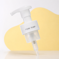 Tête de pompe en mousse PP PE OEM 43/410 avec clip de verrouillage gauche/droite pour distributeur de shampoing, gel douche, savon liquide moussant, couleur personnalisée, MOQ 10000