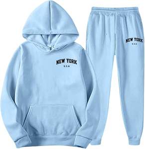 Coupe-vent uni Baggy survêtements pour hommes sweat à capuche ensemble court personnalisé unisexe survêtements coton survêtement costumes 2 pièces ensemble Patchwork - Product Image 5