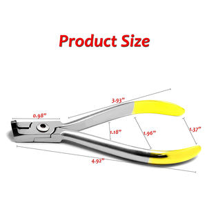 Alicate Cortador de Alambre Distal Dental TC, Alicates de Ortodoncia, Instrumentos Quirúrgicos de Acero Inoxidable, CE por SurgiRight Instruments - Product Image 3