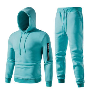 Conjunto Deportivo Informal de Invierno para Hombre, 100% Algodón, de Primera Calidad, Elegante, Cómodo, Moderno, Ropa Deportiva Informal y Cálida - Product Image 1