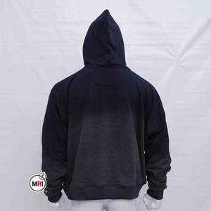 OEM Personnalisé Hommes Lourd 100% Coton Chenille Brodé Surdimensionné Pull à capuche Style Streetwear Poche Kangourou - Product Image 2