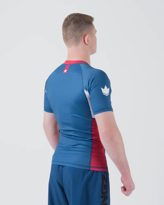 เสื้อกีฬาแขนยาวระบายอากาศได้สำหรับทั้งชายและหญิง MMA แบบแนบเนื้อสามารถปรับแต่งได้ - Product Image 5