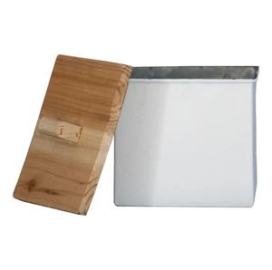 Tarro de almacenamiento de madera de lujo simple para frutas secas para decoración de cocina de hotel o restaurante en casa - Product Image 3