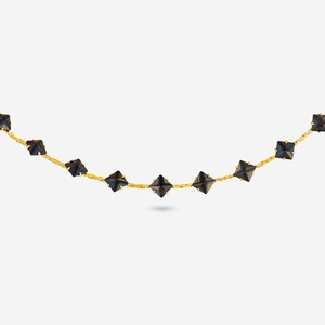 Collier Bohème Tendance 174537 Plaqué Or Forme Géométrique Chiffre Chaîne en Alliage d'Acier Inoxydable avec Perle pour Soirées - Product Image 5