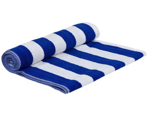 ผ้าขนหนูชายหาดและสระว่ายน้ำลายทางแห้งเร็วย้อมสีสำหรับโรงแรม75*150ซม. - Product Image 6