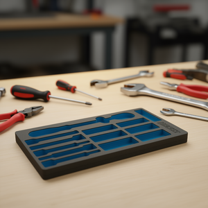 Inserto de Espuma Suave de 2 Componentes para Estuches de Herramientas Hazet 4910/13 - Product Image 3