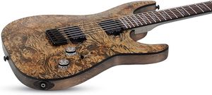 Guitarra Bajo Omen Elite-6 Nueva, Color Carbón, con Diapasón de Ébano y Fondo/Lados de Arce, Lista para Envío Mundial - Product Image 3