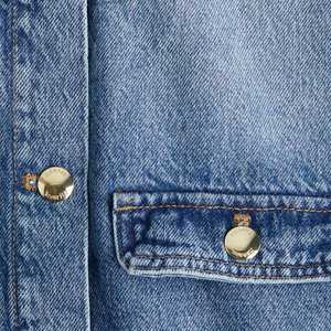 Nouvelles vestes en jean longues et surdimensionnées en coton bleu pour femmes, vestes en jean pour femmes, vente en gros de vestes en jean, manteaux décontractés pour femmes - Product Image 6