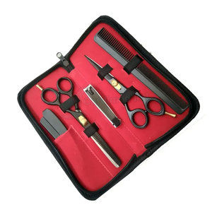 Kit de ciseaux à effiler pour coiffeur de la meilleure qualité, beaux kits de coiffeur à revêtement de couleur, kit de ciseaux pour coiffeur - Product Image 4