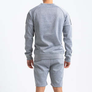 Conjunto de pantalones cortos de gimnasio de alta calidad para hombre, camiseta de secado rápido, pantalones cortos de Fitness sólidos, logotipo personalizable hecho en Pakistán - Product Image 6