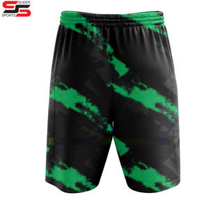Vente en gros du fabricant Short en maille d'été pour hommes Beach Baggy Outdoor Respirant Dtg Print Gym Sports Basketball Mesh Shorts pour hommes - Product Image 2