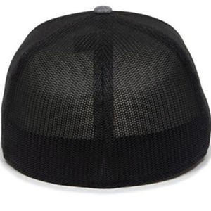 หมวกแก๊ปแฟชั่นผู้ชายปักลาย 3 มิติ พรีเมียม ปรับขนาดได้ 5 แผง ผ้าแคนวาสตาข่าย ปักโลโก้ตามสั่ง - Product Image 4