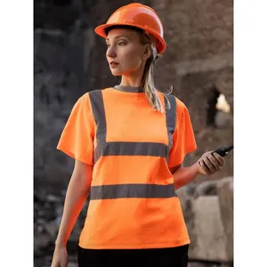 T-Shirt Promozionale Hi-Viz in Policotone per Merchandising e Sicurezza - Product Image 3