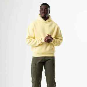 Sweats à capuche pour hommes de qualité d'exportation, fabriqués en tissu polaire 100% coton, style pull, sweats à capuche pour hommes à bas prix du Pakistan - Product Image 2