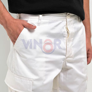 Vente en gros Pantalon de jogging de sport décontracté pour hommes grande taille avec logo personnalisé Street Style taille haute et basse vêtements de plein air en tissu - Product Image 4