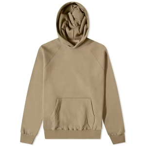 Clothing Manufacturers Custom <b>80</b>% Cotton 20% Polyester High Quality Fleece Raglan Oversized Blank Hoodies Unisex Hoodies - Product Image 3