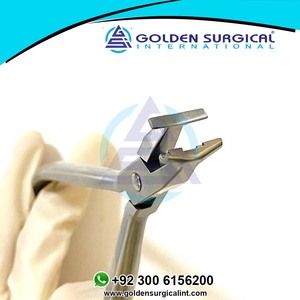 Alicates de extremo posterior de ortodoncia, alicates de cincha posterior Distal, alicates de flexión NiTi de extremo Dental, pinzas de curvatura, juego dental, instrumentos quirúrgicos - Product Image 6