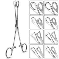 1 pièce Pince à piercing et tatouage réutilisable certifiée CE en acier chirurgical, outils pour ancre dermique, hémostatique, forceps, perforateurs, septum