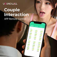 Vibrateur intelligent professionnel à cinq fonctions avec aspiration, vibration, chauffage, étanche, 9 modes, nervuré, application Dolphin, suceur