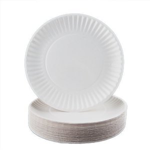 <b>Cheap</b> Wholesale 9-inch White <b>Paper</b> <b>Plate</b> Uncoated Disposable <b>Plates</b> for Sale - Product Image 3