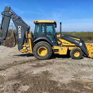 Chargeur rétrocaveuse John Deerre 310SL utilisé pour la vente charge nominale de 6 tonnes avec composants de base boîte de vitesses de pompe à moteur - Product Image 5