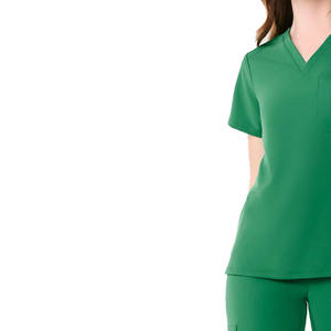 พยาบาลโรงพยาบาลผู้หญิงที่มีคุณภาพพรีเมี่ยมขายส่งทุกสีและขนาดง่ายต่อการสวมใส่ทำจากโพลีเอสเตอร์ - Product Image 3