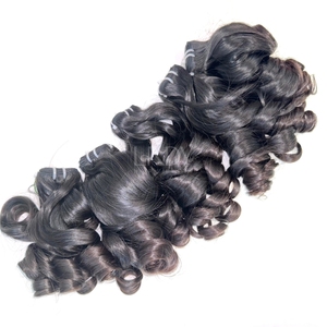 Extensiones de cabello humano de buena calidad, extensiones de cabello natural y marrón de 100%, cabello crudo - Product Image 5