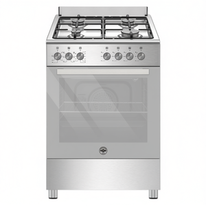 Cocina de Gas de Acero Inoxidable La Germania de 4 Zonas con Horno Eléctrico SE664EX 24 Clase A Dimensiones 59.8 X 61 X 89.3 cm - Product Image 2